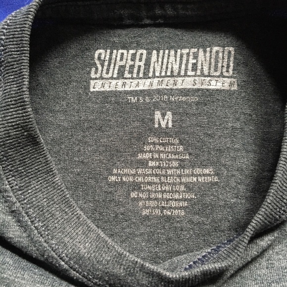 Súper Nintendo Weekend Plans T shirt Size M - Picture 2 of 3